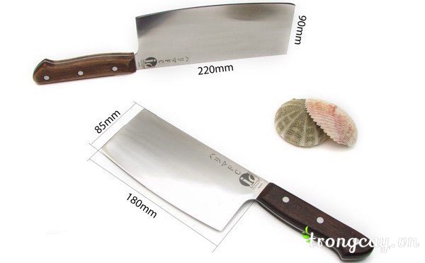 Kích thước của dao chặt nhật bản