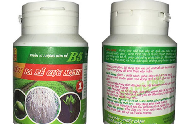 Thuốc Toba Kelpit kích thích ra rễ, phục hồi cây.