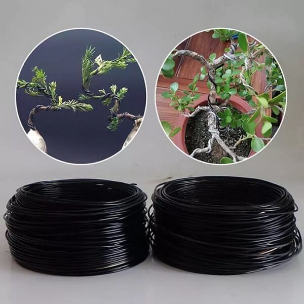 Dây nhôm uốn cây cảnh có độ mền dẻo tốt nên có thể dùng để uốn những cây cảnh lớn cho đến nhỏ.