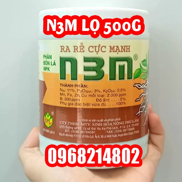 Thuốc kích rễ N3M: Công dụng, hướng dẫn cách sử dụng và địa chỉ bán uy tín