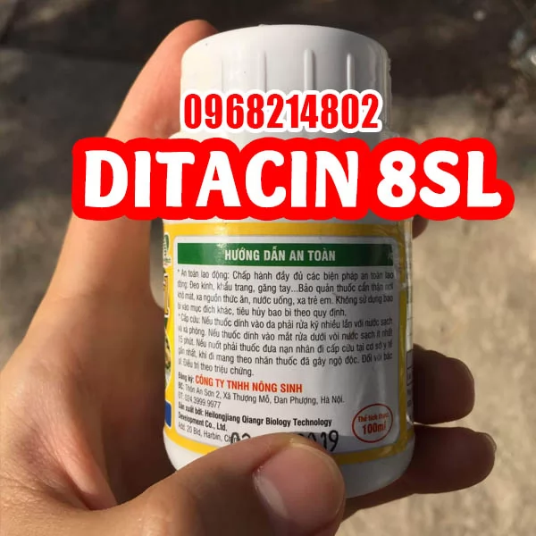 DITACIN 8SL - THUỐC TRỪ SÂU SINH HỌC THẾ HỆ MỚI