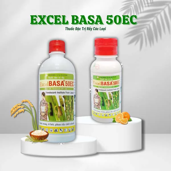 Excel Basa 50EC – Thuốc Trừ Sâu Sinh Học Hiệu Quả Cao