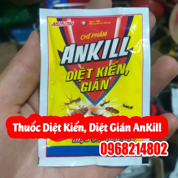 Thuốc Diệt Kiến Gián AnKill - Giải Pháp Đa Năng Trừ Côn Trùng Hiệu Quả