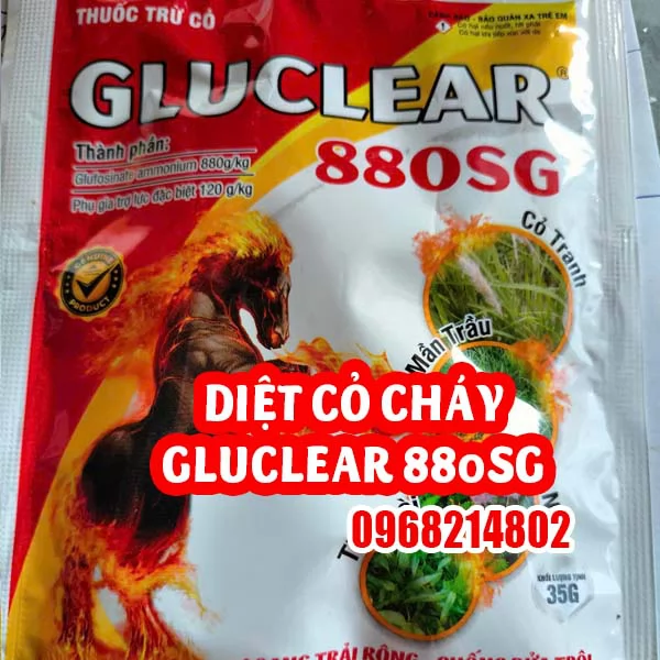 Gluclear 880SG – Thuốc Diệt Cháy Hiệu Quả Cao