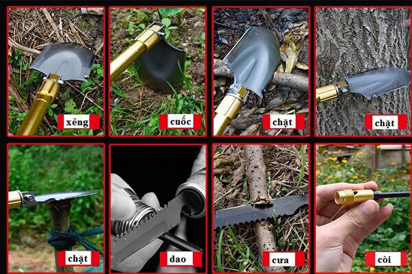 Tiện ích của xẻng đa năng