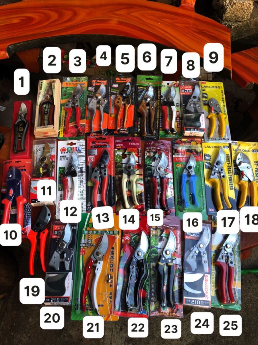 các loại kéo cắt cành