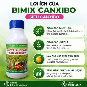 Hướng Dẫn Sử Dụng BIMIX CANXI – SIÊU CANXIBO